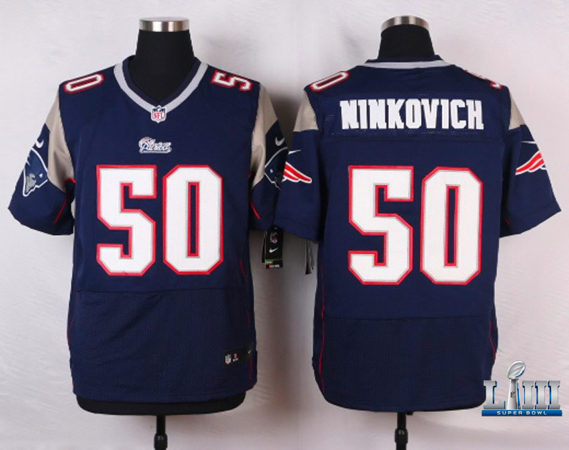 2019 New England Patriots Super Bowl LIII elite Jerseys-048